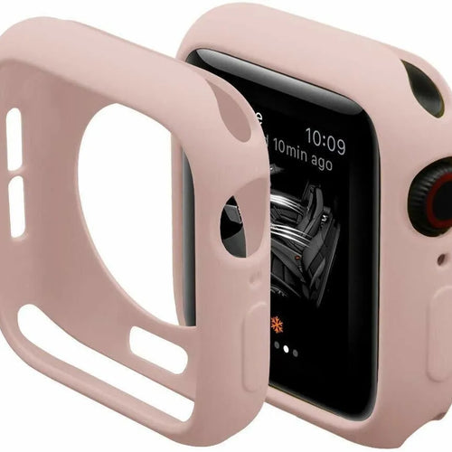 Apple Watch TPU Case (Grey/Pink)