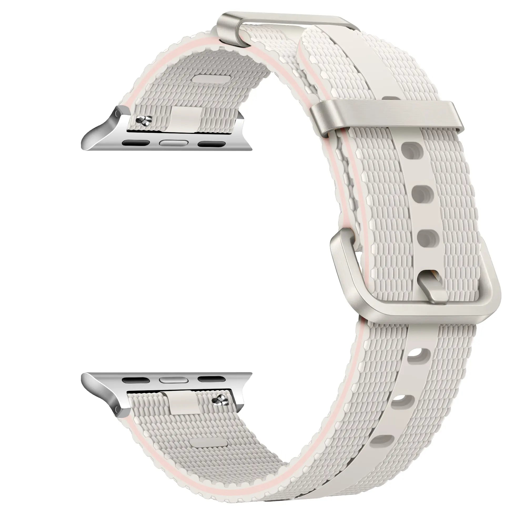 Correa activa silicona Apple Watch (blanco estrella)