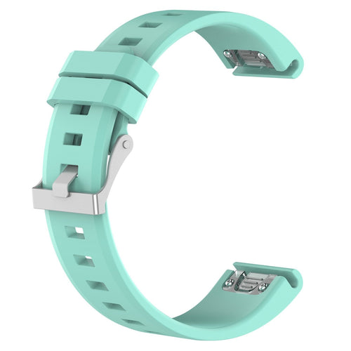 Correa silicona brillante Garmin Fenix 8 Pro - 47mm (aqua)