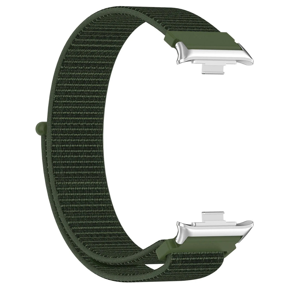 Nylon Strap, army green, without a watch, 3/4 front view