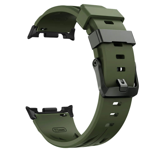 Correa silicona race Samsung Galaxy Watch 9 - 44mm (verde militar)