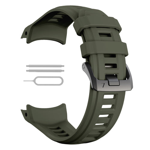 Correa silicona 'perfect fit' Garmin Instinct 3 - 45mm (verde)