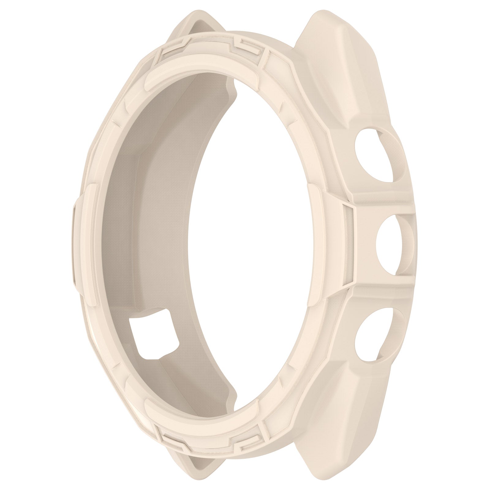 Funda resistente TPU Garmin Approach S70 - 42mm (beige)