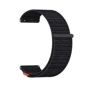 Nylon Strap, black, without a watch, 3/4 front view