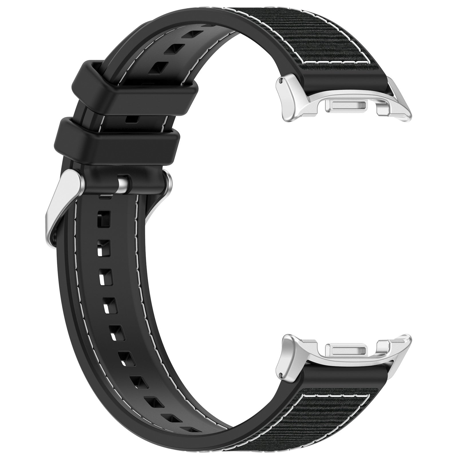 Correa nylon híbrida Samsung Galaxy Watch 8 Classic (negro)