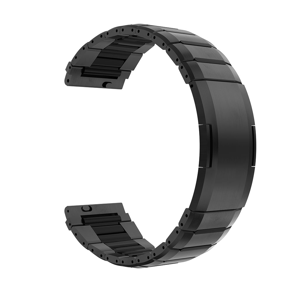 Correa acero híbrido 'One Push' Coros Pace 3 (negro)