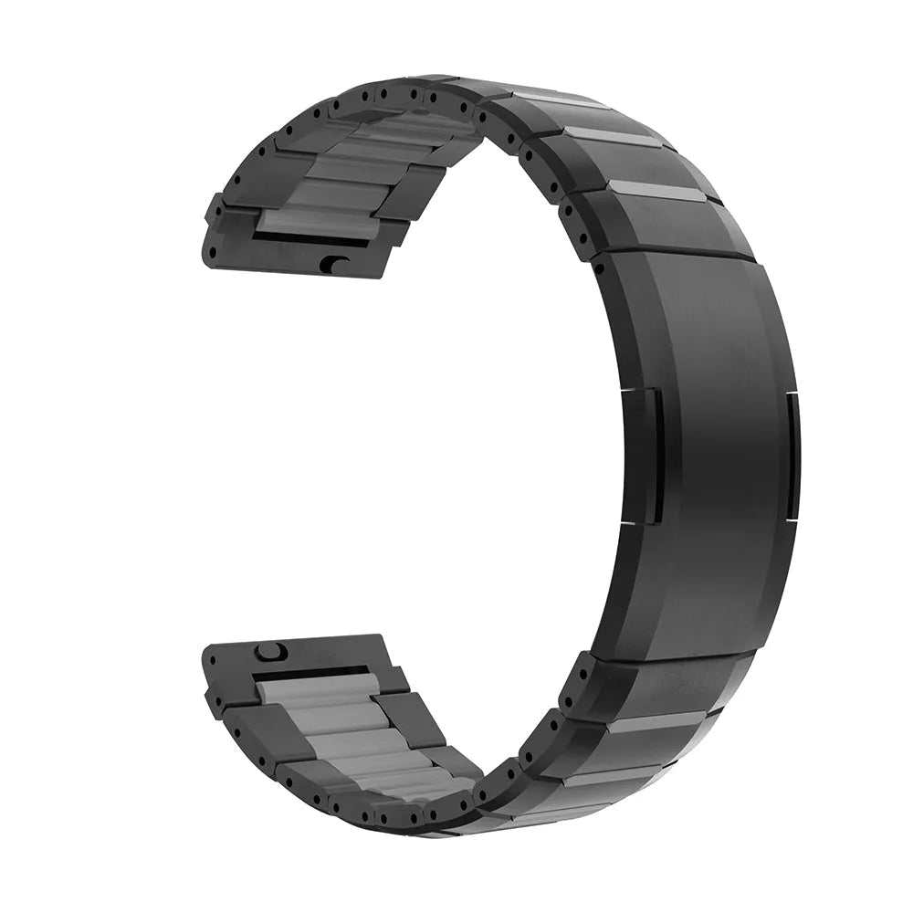 Correa acero híbrido 'One Push' Oppo Watch X2 (negro/gris)