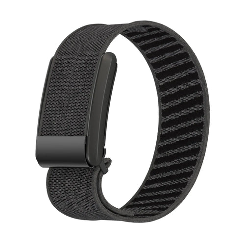 WHOOP MG Knitted Nylon Strap (Black/Grey)