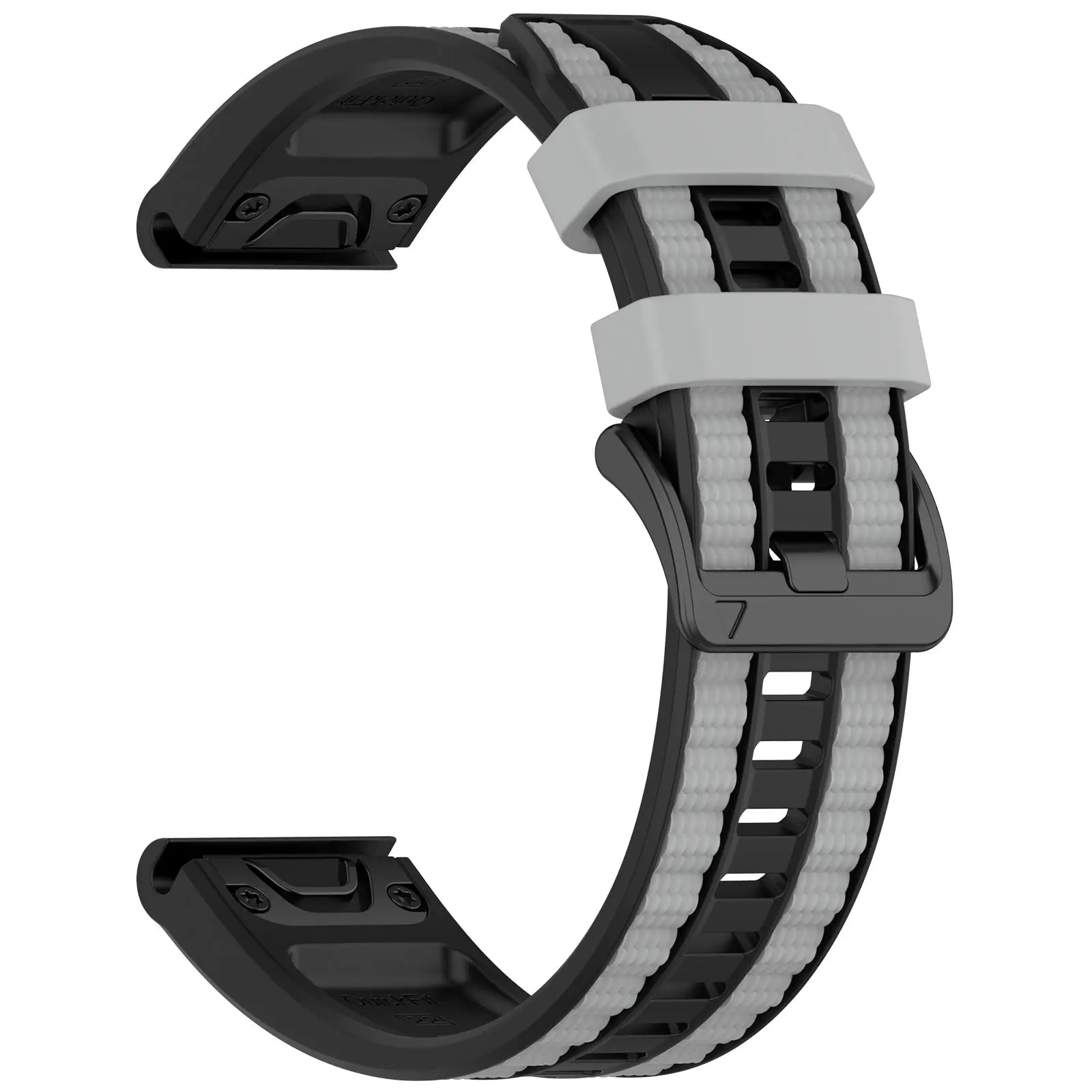 Garmin Quatix 8 Pro - 47mm Sport Grain Strap (Black/Grey)