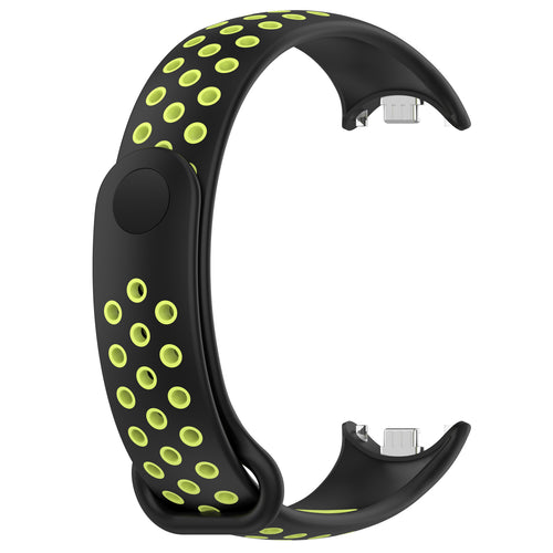 Correa deportiva Xiaomi Smart Band 8 (negro/lima)