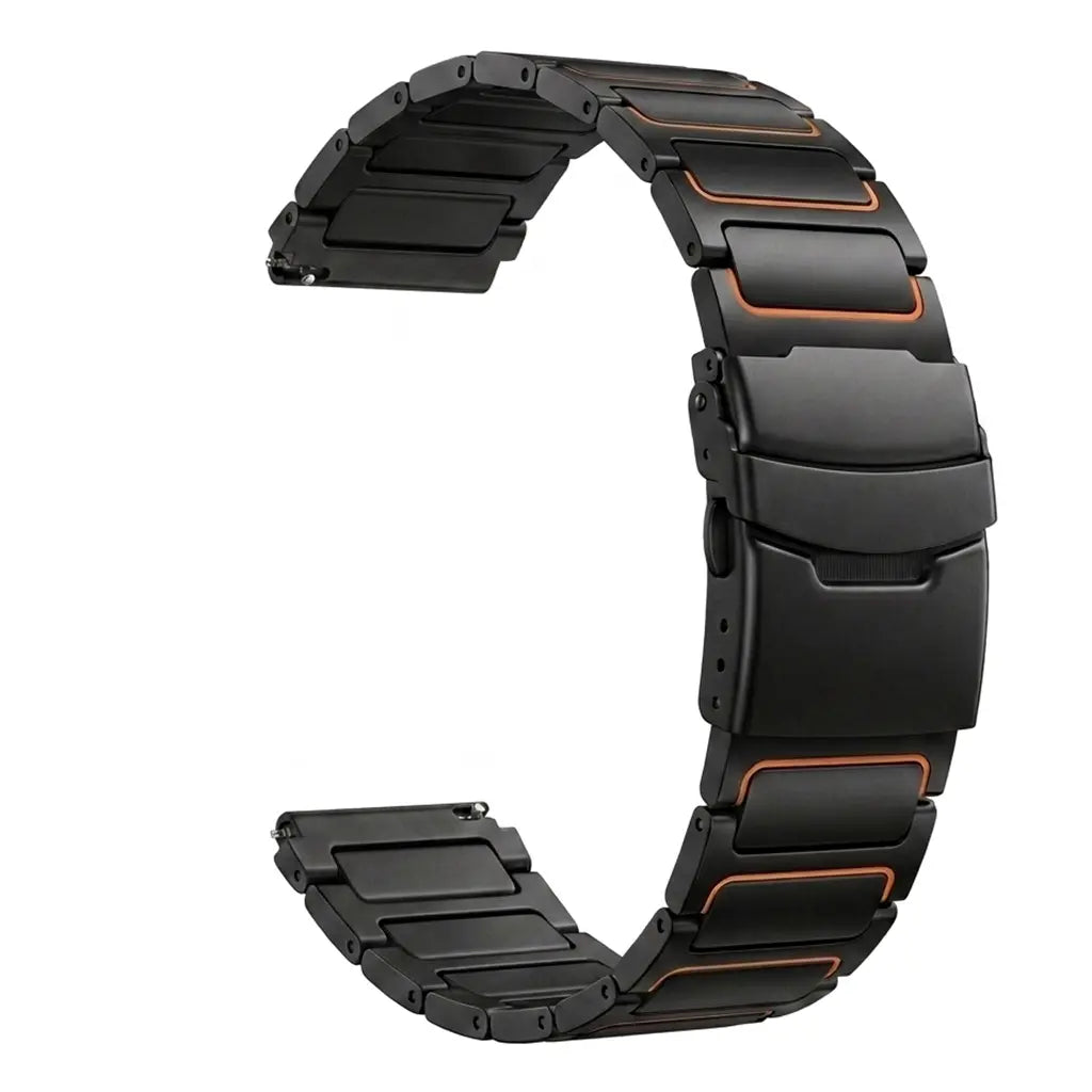 Suunto Nautic S Turtle Titanium Strap (Black/Orange)