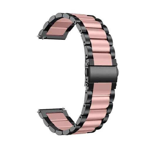 Garmin Forerunner 170 Steel Strap (Black/Pink)