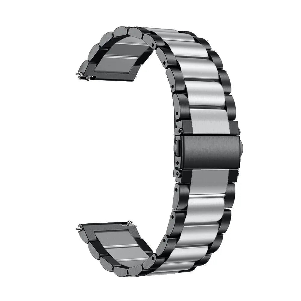 Correa acero Garmin Forerunner 70 (negro/plata)