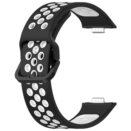 Correa deportiva Huawei Watch Fit 5 Pro (negro/blanco)