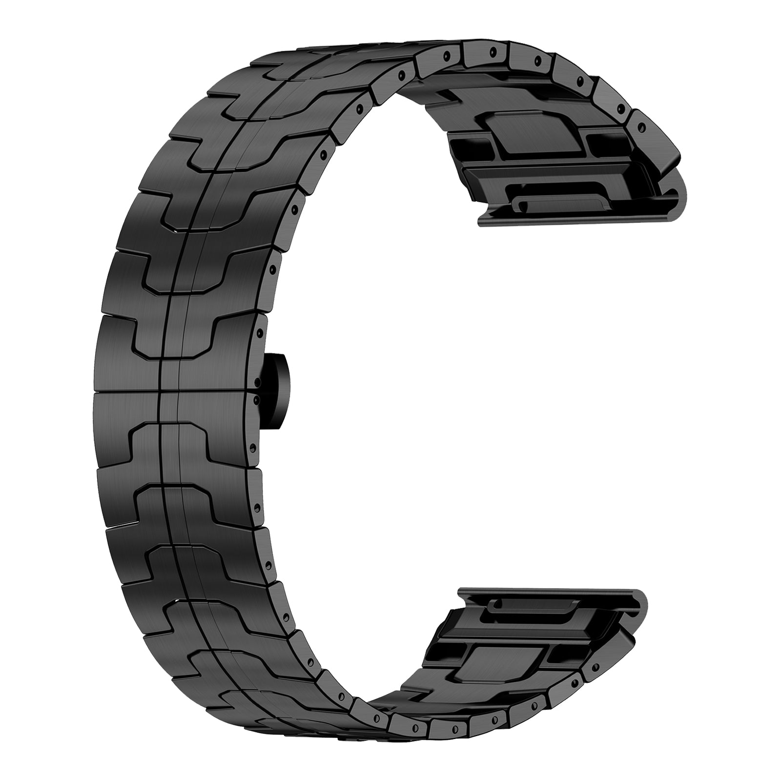 Correa acero 'Iron' Garmin Forerunner 970 (negro)
