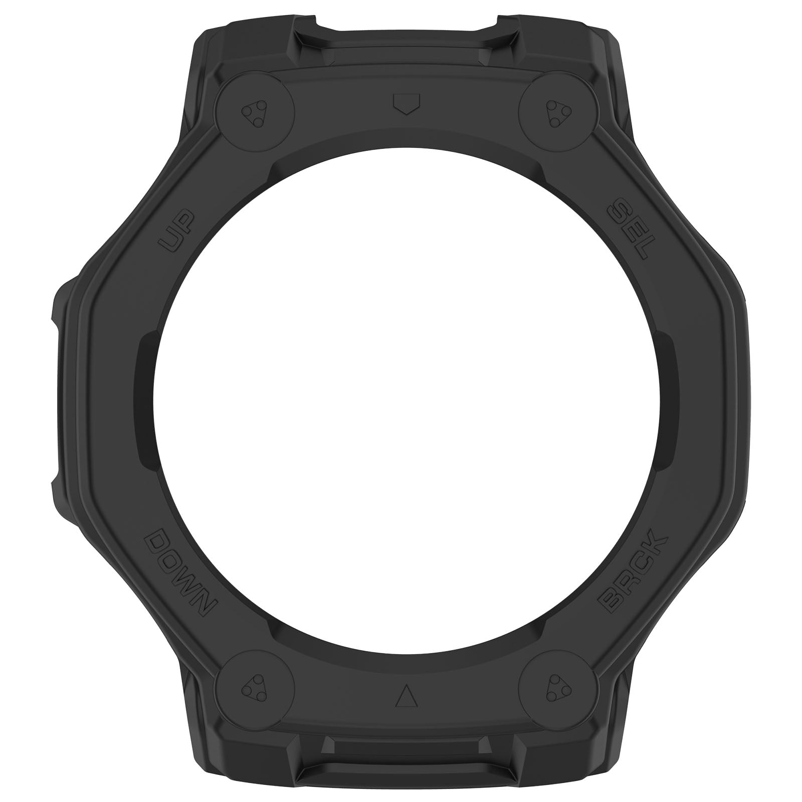 Funda TPU resistente Amazfit T-Rex 3 Pro - 44mm (negro)