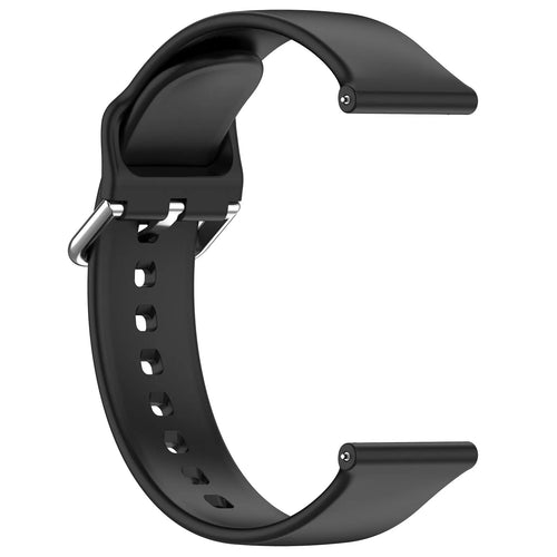 Correa silicona con hebilla TicWatch Pro 5 Enduro (negro)