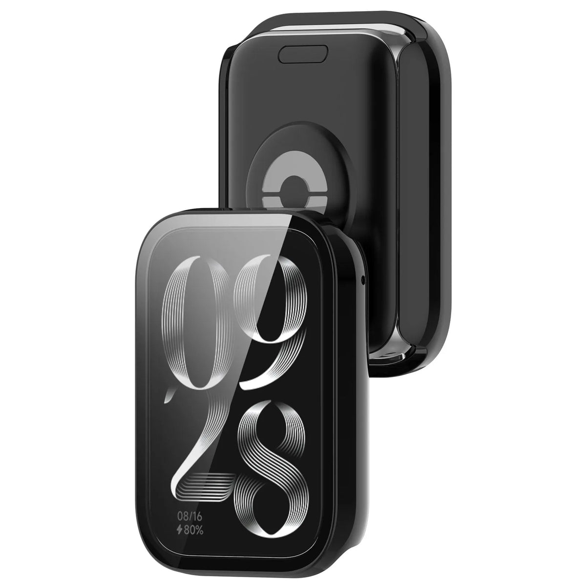 Xiaomi Smart Band 10 Pro cerámica Protector de pantalla de vidrio templado (negro)
