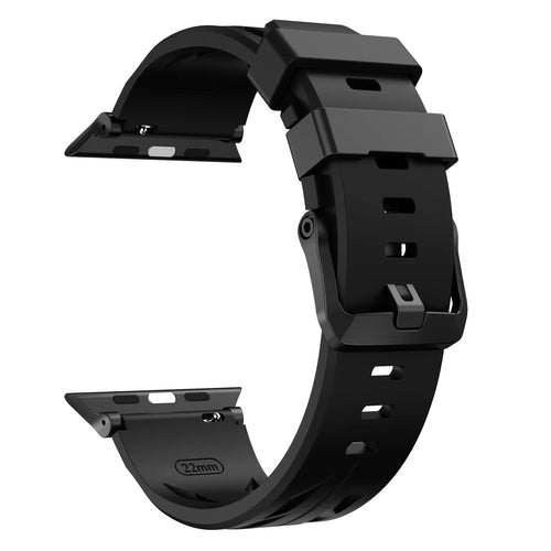 Apple Watch Race Silicone Strap (Black)