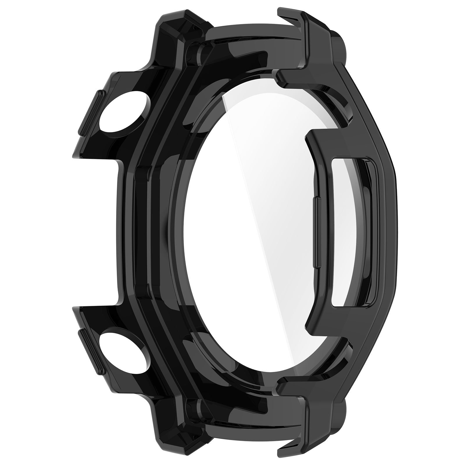Funda PC con cristal Amazfit T-Rex 3 Pro - 44mm (negro)