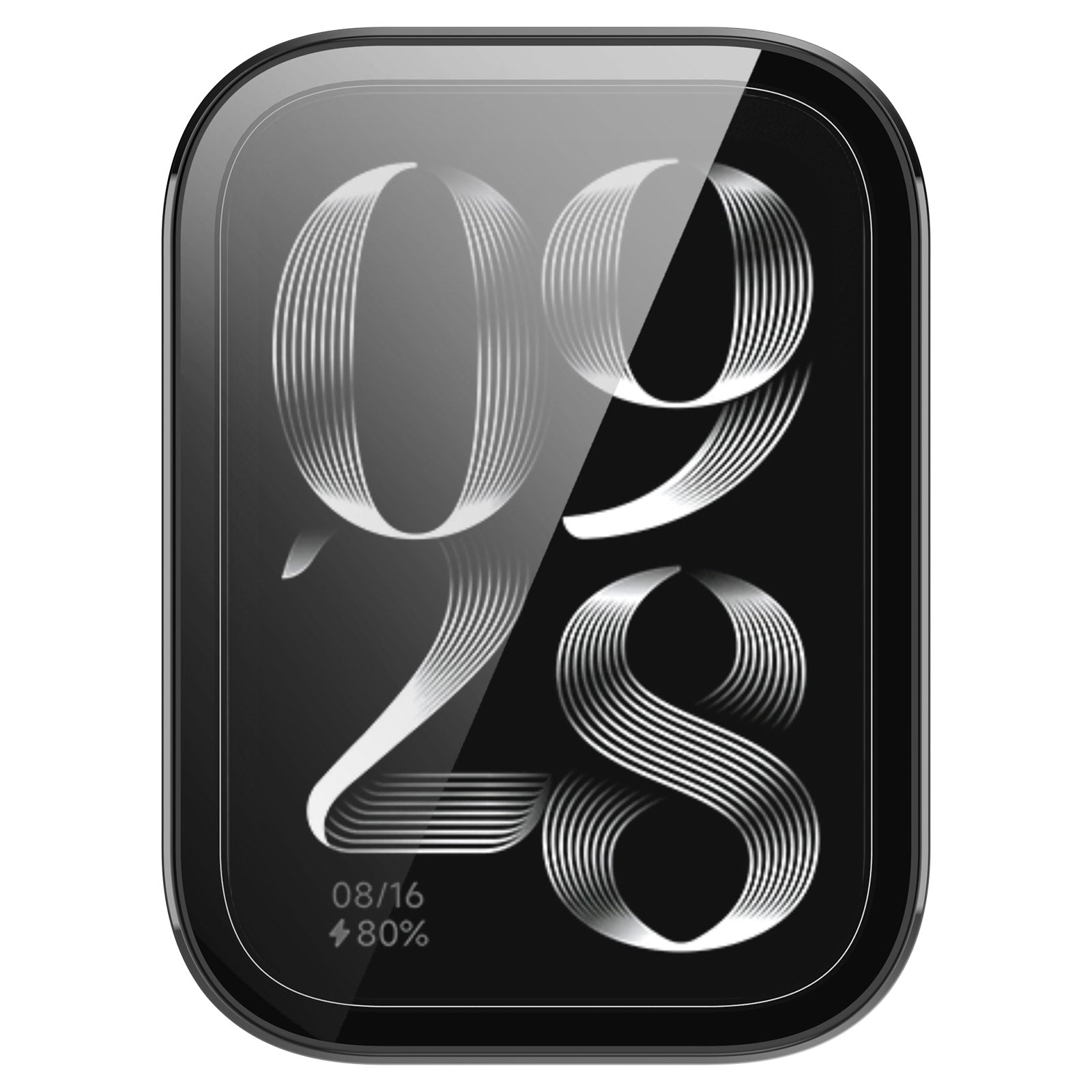Xiaomi Smart Band 10 Pro Protector de pantalla de vidrio templado (negro)