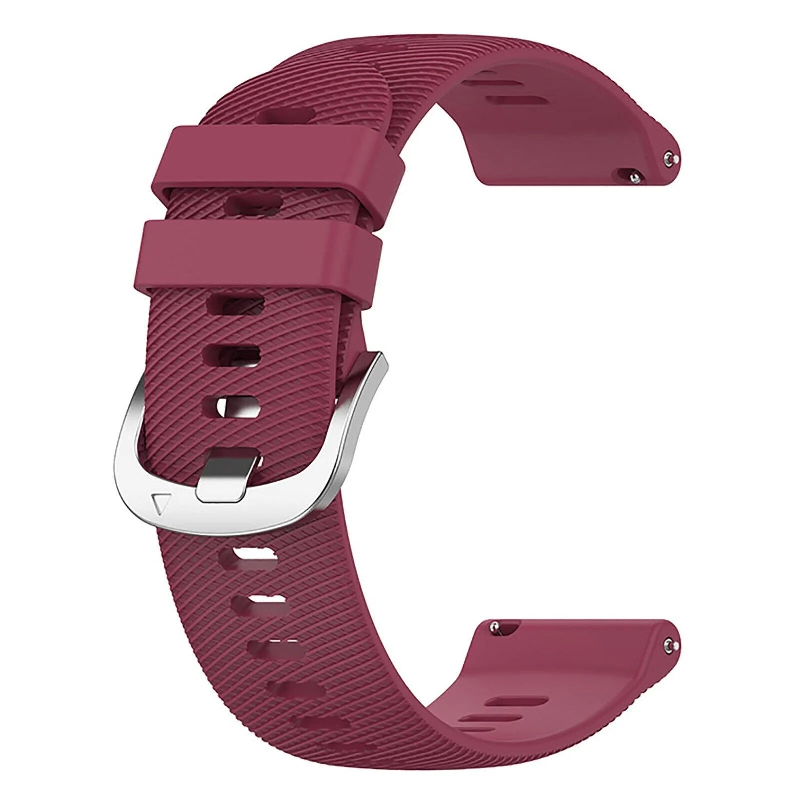Garmin Vivoactive 6  Silicone Strap (Wine Red)