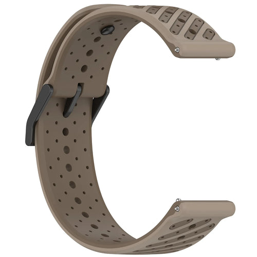 Correa silicona a rayas Suunto Race (S) (marrón)