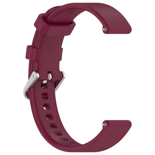 Correa silicona clásica Zenwatch Lily (rojo vino)