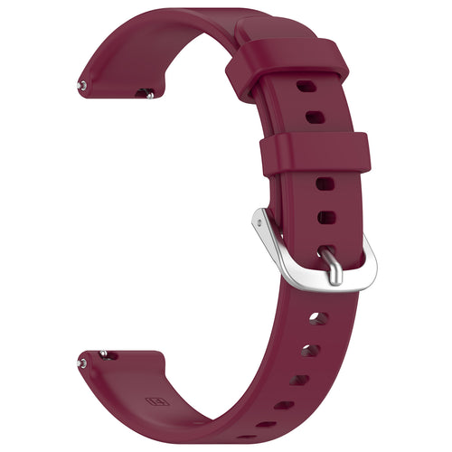 Correa silicona clásica Zenwatch Lily (rojo vino)
