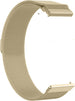 Correa reloj milanesa 20mm - universal (champán)
