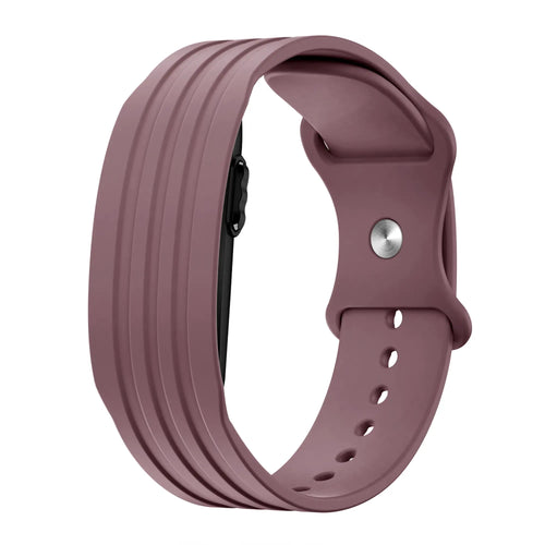 Bandz Corea silicona 'Clásico' Garmin Cirqa (plum claro)