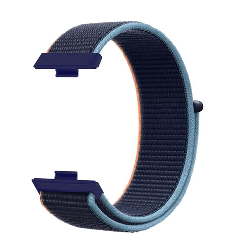 Correa nylon Huawei Watch 3 (Pro) (azul oscuro)