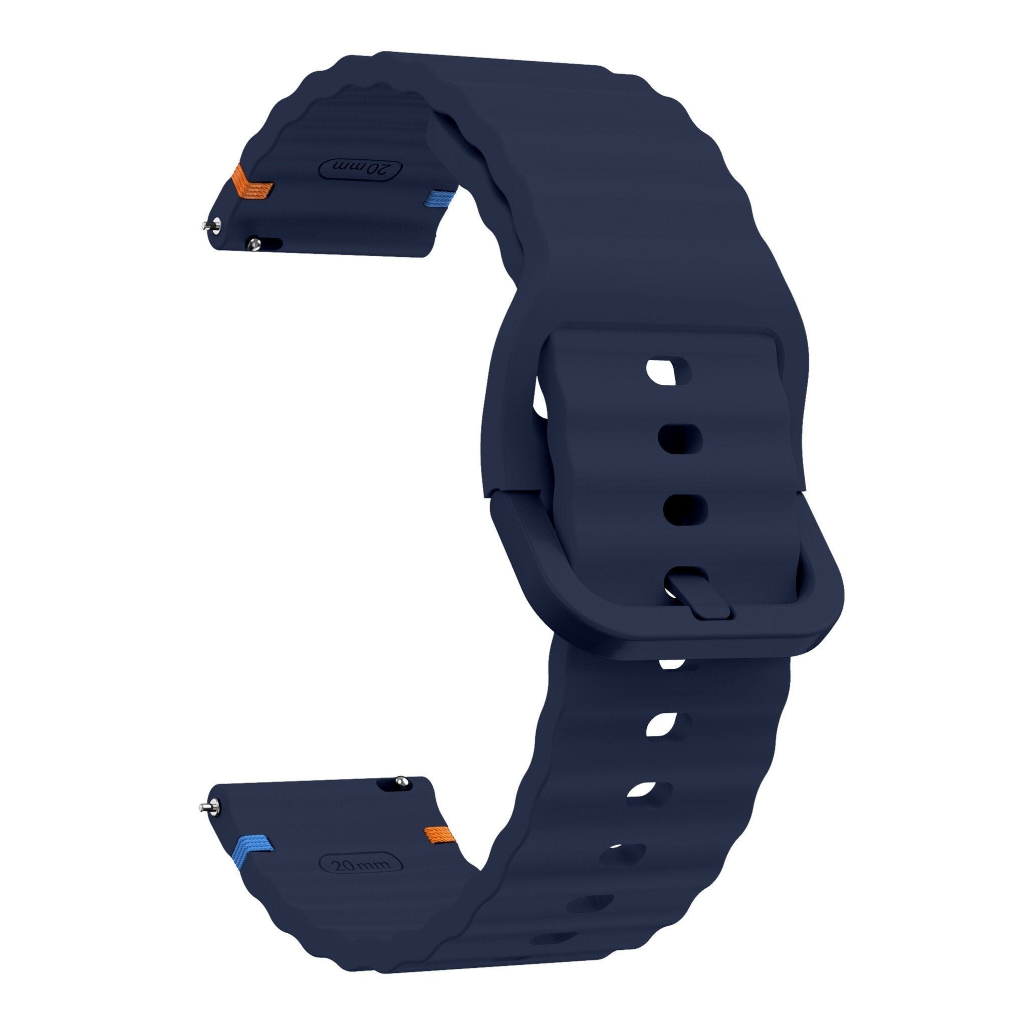 Huawei Watch GT 6 Pro - 46mm Wave Silicone Strap (Dark Blue)