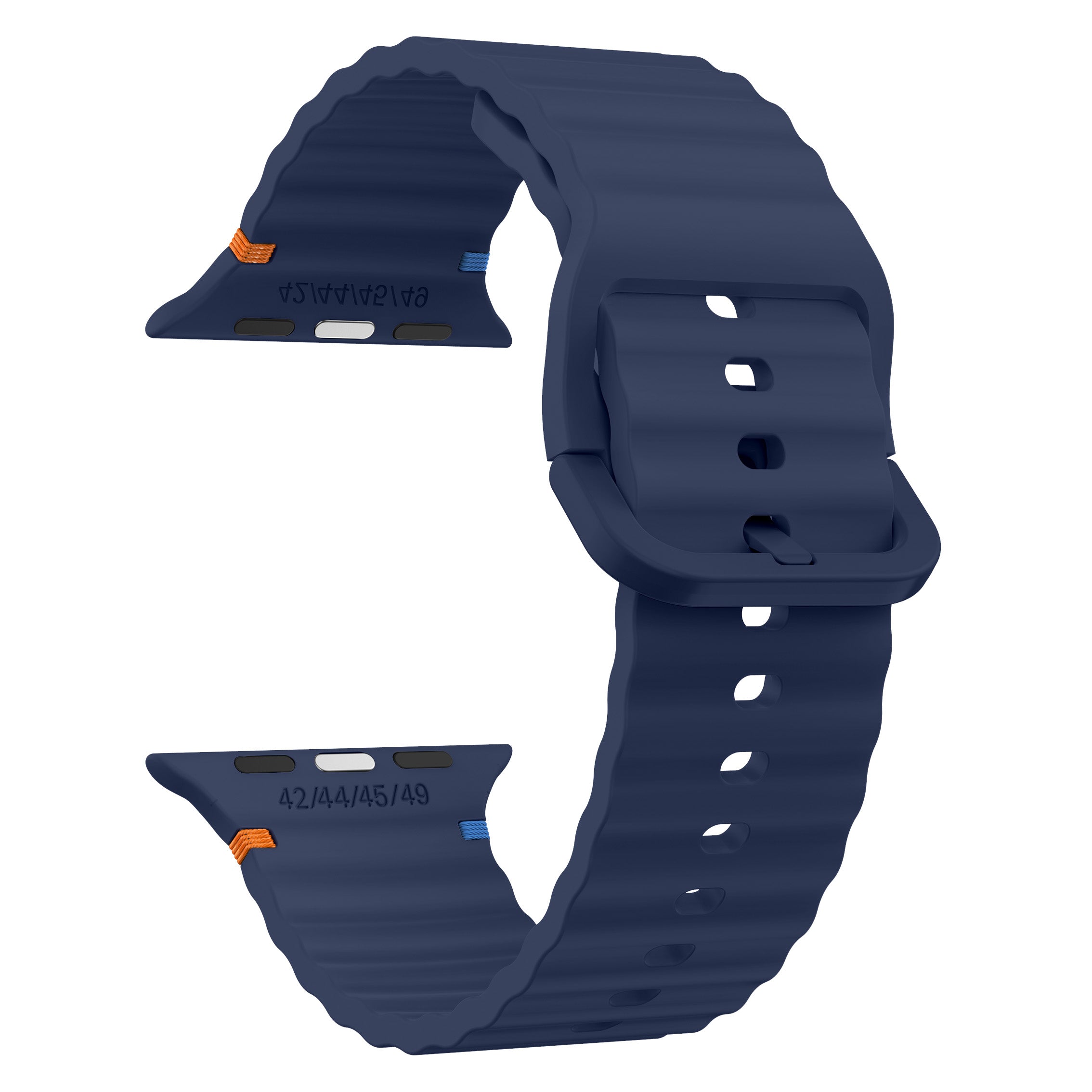 Correa ondulada Apple Watch Ultra (azul oscuro)