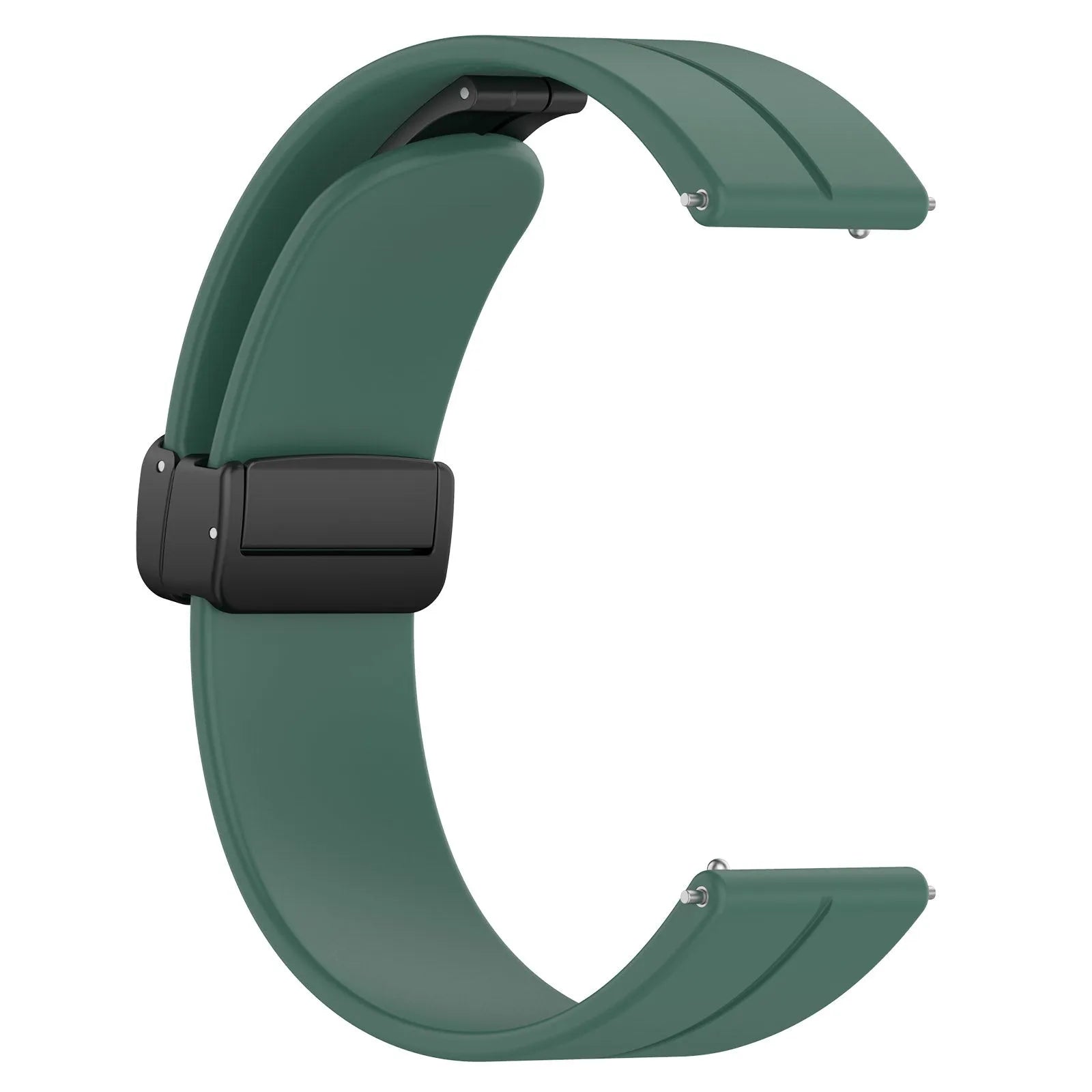Correa silicona con hebilla Coros Pace 2 (verde oscuro)