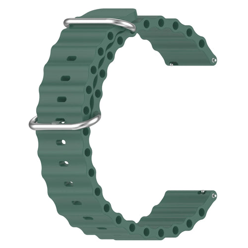 Correa Ocean Amazfit Bip 6 (verde oscuro)