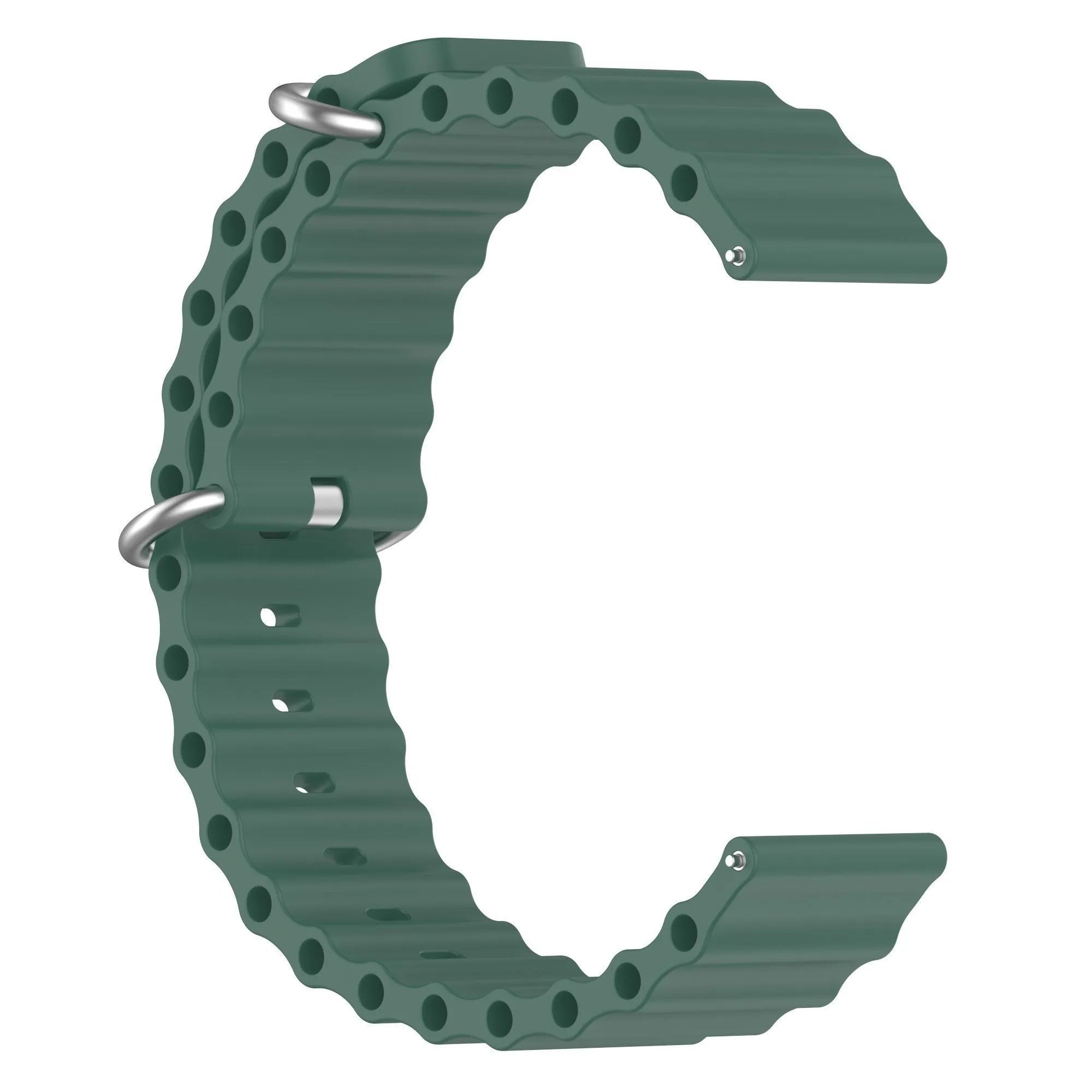 Correa Ocean Oppo Watch X2 (verde oscuro)