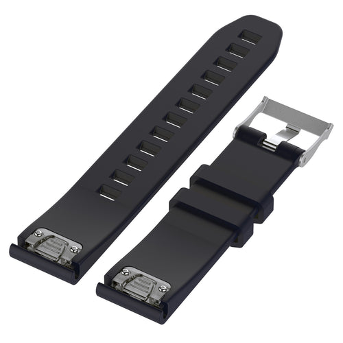 Garmin Approach S70 - 42mm Glossy Silicone Strap (Dark Blue)