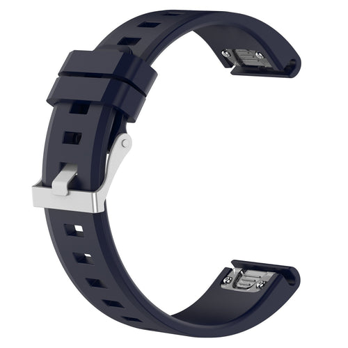 Correa silicona brillante Garmin Approach S70 - 47mm (azul oscuro)