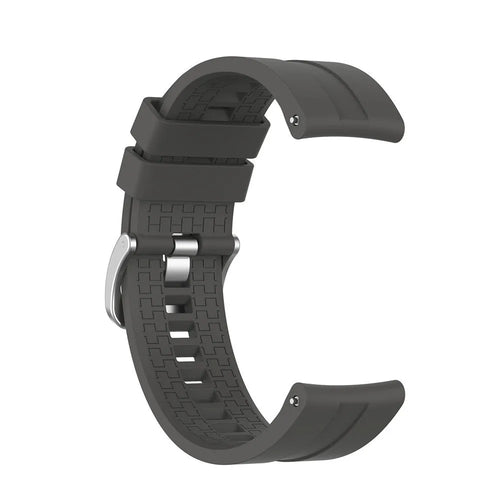 Correa silicona 'Extreme' ICE Smart TKS Rectangular 1.41 (gris oscuro)