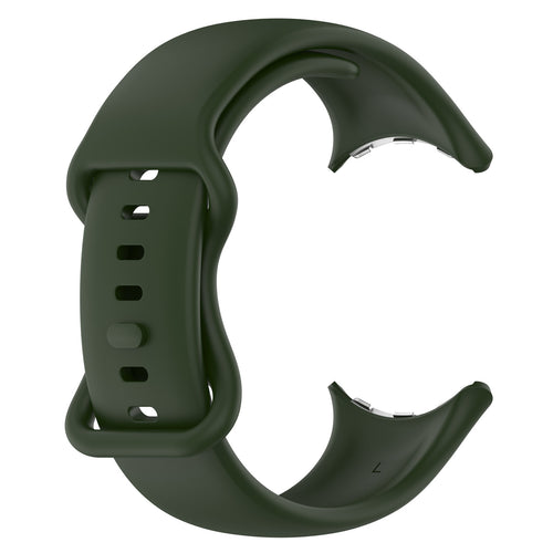 Correa silicona clásica Google Pixel Watch 4 - 45mm (verde oscuro)