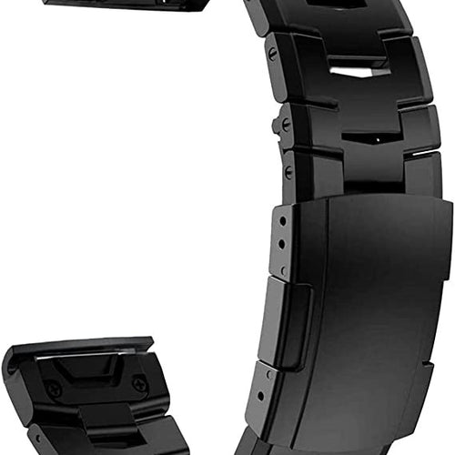 Nylon Buckle Strap, black, without a watch, 3/4 front view