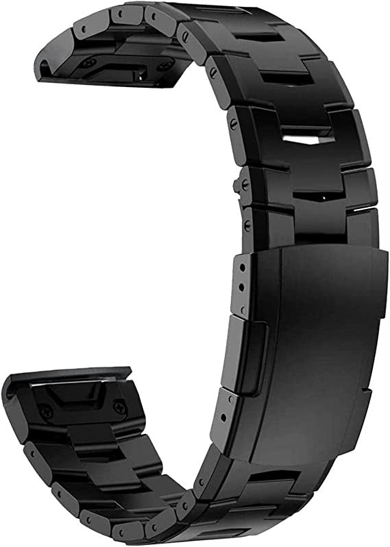 Correa titanio Garmin D2 Mach 1 Pro (negro)
