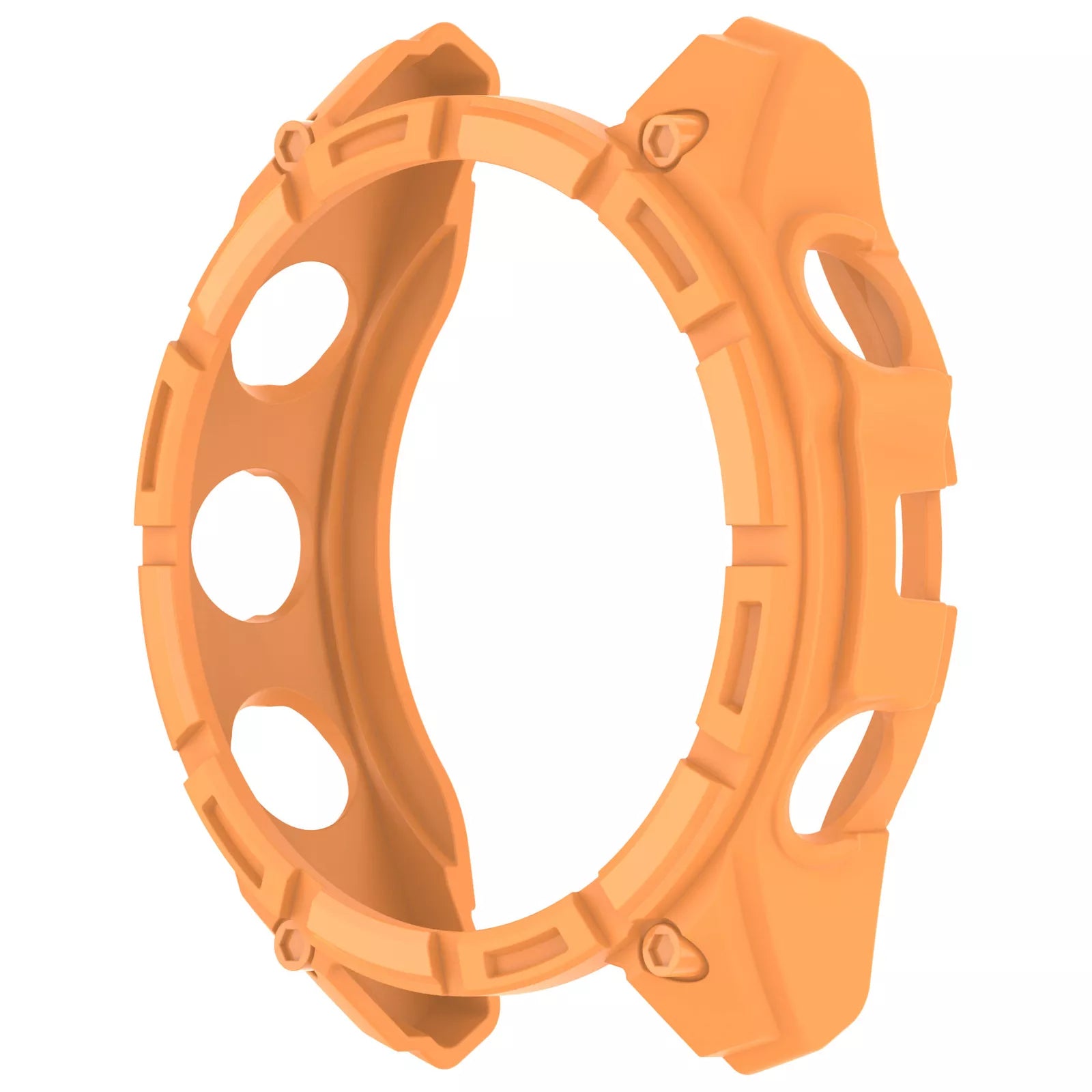 Funda TPU robusta Garmin Fenix 8 - 47mm AMOLED (naranja)