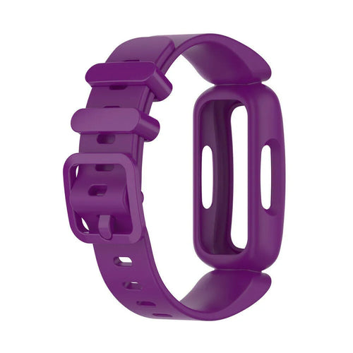Silicone Strap, purple, without a watch, 3/4 front view