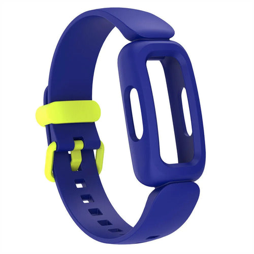 Silicone Strap, blue, without a watch, 3/4 front view