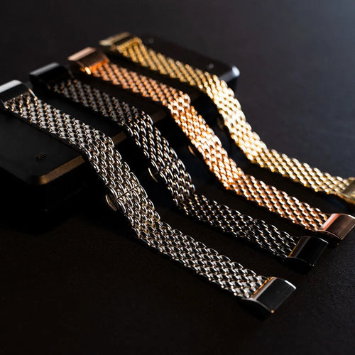 Steel Dragon Strap, silver, without a watch, 3/4 front view