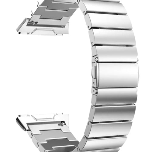 Metal Strap, silver, without a watch, 3/4 front view