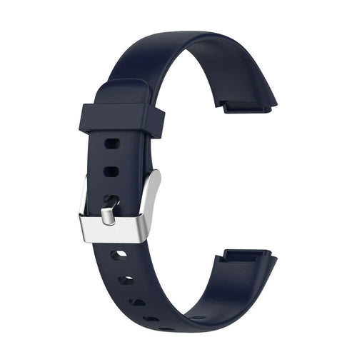 Silicone Strap, dark blue, without a watch, 3/4 front view