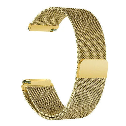 Milanese Strap, gold, without a watch, 3/4 front view
